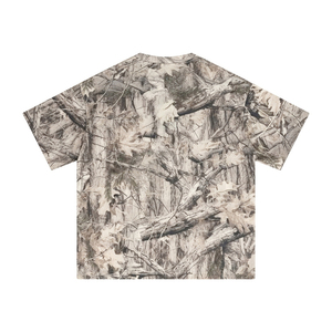 Vente en gros Offre Spéciale véritable arbre camouflage chemise t-shirts Hip Hop goutte épaule chasse hauts mode surdimensionné t-<span class=keywords><strong>shirt</strong></span> - Product Image 2