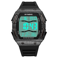 Nouvelle montre électronique tendance et cool pour hommes, montre de sport, montre multifonctionnelle pour étudiants, montre d'extérieur