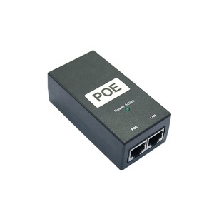อะแดปเตอร์0.5A POE 48V <span class=keywords><strong>lzd</strong></span> LZD201 10/100Mbps พร้อมปลั๊กยูโรสำหรับกล้องวงจรปิด IP กล้องและอุปกรณ์ AP 100เมตร - Product Image 1