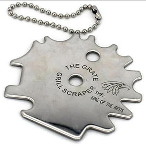 Raspador de Parrilla The Sage Owl, de Acero Inoxidable, Resistente, Limpiador de Rejillas para Barbacoa - Product Image 3