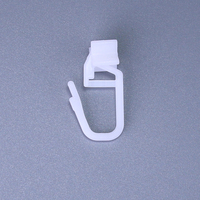 Crochet de rideau silencieux, patin de rail de rideau, roue de crochet de rideau, patin en plastique pour rideau manuel à usage domestique