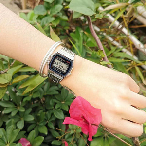 Reloj Digital Cuadrado Clásico de Alta Calidad A158W con Movimiento Japonés, Reloj Electrónico de Lujo para Uso Diario, Deportivo y de Moda A159W - Product Image 5