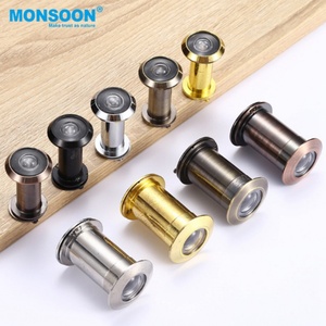 Mirilla de Seguridad para Puerta, Privacidad y Seguridad, Cromado Pulido, Visor de Puerta Estrecho, Mirilla para Hogar y Oficina - Product Image 5