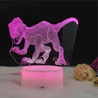 Novelty Gift Voor Movie Fans Kinderkamer Maan Lamp Leuke Master Yoda Crackle Base Touch 7 Kleuren Veranderen 3D Motion sensor Led Light