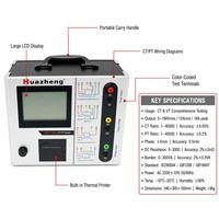Huazheng Electric HZCT-100C Probador Multifunción de Transformadores de Corriente, Analizador de CT y PT de Frecuencia de Potencia