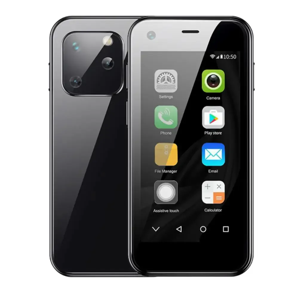 هاتف ذكي SOYES XS13 صغير من شركة OEM يعمل بنظام Android مع شاشة مقاس 2.5 بوصة وكاميرا بدقة 5 ميجابكسل وشريحتين مع متجر Play Store هاتف صغير مزود بشبكة 3G