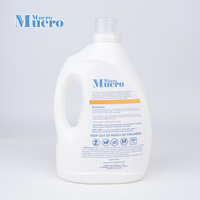 Vente en gros OEM Marque privée Détergent à lessive pour vêtements de bébé Nettoyage en profondeur Peau sensible Détergent à lessive liquide naturel écologique