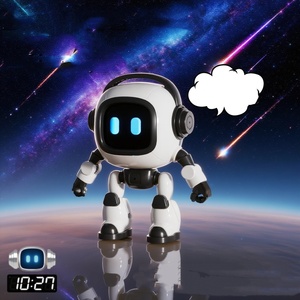 Chasis de Robot ABS con Conversación Inteligente por IA, Juguete Electrónico para Adolescentes y Adultos, Compañero de Voz de Escritorio - Product Image 4