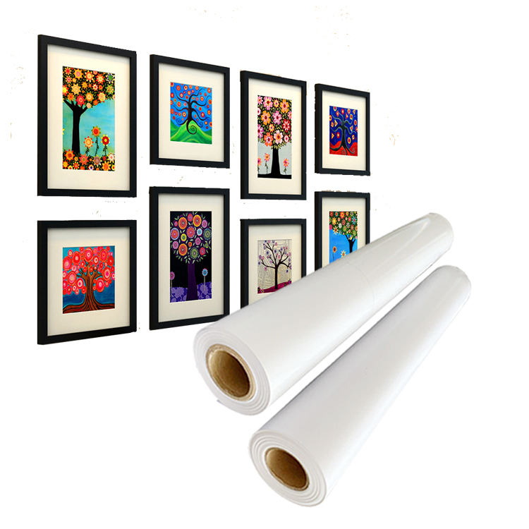 Eco-solvent 230gsm PE Coated Inkjet Paper & Paperboard Digital Art Paper for Poster Photo Printing & Photo Frame