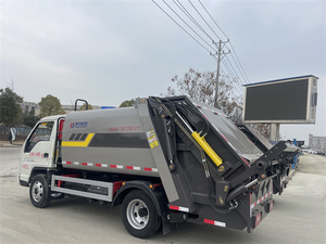 Camion à ordures compacteur Foton Small 4X2 4,5m3, fabriqué en Chine, mini camion <span class=keywords><strong>de</strong></span> collecte des déchets - Product Image 2