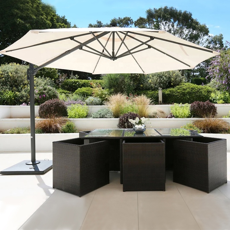 Accept Customization High Quality Outdoor Poolside Custom Umbrella Garden Balcony Patio Parasol Umbrellas Backyard
