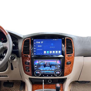 Autoradio Android pour <span class=keywords><strong>Toyota</strong></span> LC100 2004-2007 & Lexus LX470, GPS intégré au tableau de bord, Bluetooth, stéréo, CarPlay - Product Image 1