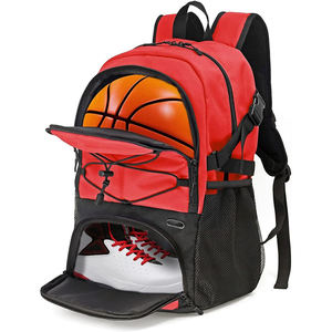 Échantillon gratuit Grand sac de sport avec compartiment séparé pour ballon et compartiment à chaussures pour basketball/football/volley-ball/natation/salle de sport/voyage - Product Image 1