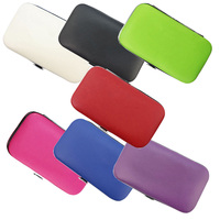 Kit de coupe-ongles de luxe 7-en-1 personnalisé avec logo, en acier inoxydable, idéal pour les voyages, ensemble de manucure et soins des ongles personnels pour les pieds et les bébés