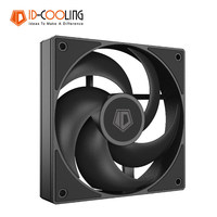 Ventilateur de boîtier ID-COOLING AS-120-K 12 cm ultra-silencieux pour PC de bureau 12V pour refroidissement liquide