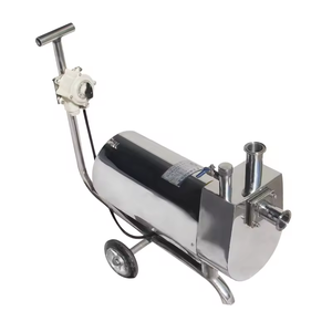 Pompe <span class=keywords><strong>à</strong></span> eau <span class=keywords><strong>de</strong></span> retour CIP en acier inoxydable SS304 SS316L <span class=keywords><strong>de</strong></span> qualité alimentaire avec chariot - Product Image 6