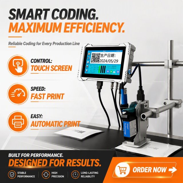 12.7/25.4mm 28 Languages XP600 Automatic Coding Machine Expiry Date Printer Online Inkjet Printer TIJ Industrial Flex Printer