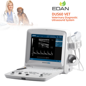 Appareil d'échographie Doppler couleur vétérinaire <span class=keywords><strong>Edan</strong></span> DUS60 VET 2D 3D, scanner d'échographie <span class=keywords><strong>portable</strong></span>, écran TFT-LCD pliable de 12,1 pouces - Product Image 5