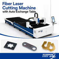Machine de découpe laser fibre 6000W à double plateforme de pointe 2026 pour la découpe de plaques en alliage d'aluminium