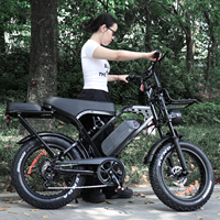 Sepeda Listrik Chopper X80 Pro 25km/jam Pocket APP E-bike Moto E Bike Suspensi Penuh X80 PRO Sepeda Listrik VOMO X80 Dewasa Bisiklet