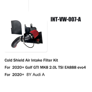 Kit di aspirazione aria scudo freddo per <span class=keywords><strong>VW</strong></span> Golf GTI MK8 & Audi A3 8Y 2.0L TSI EA888.4 aggiornamento delle prestazioni del motore - Product Image 6