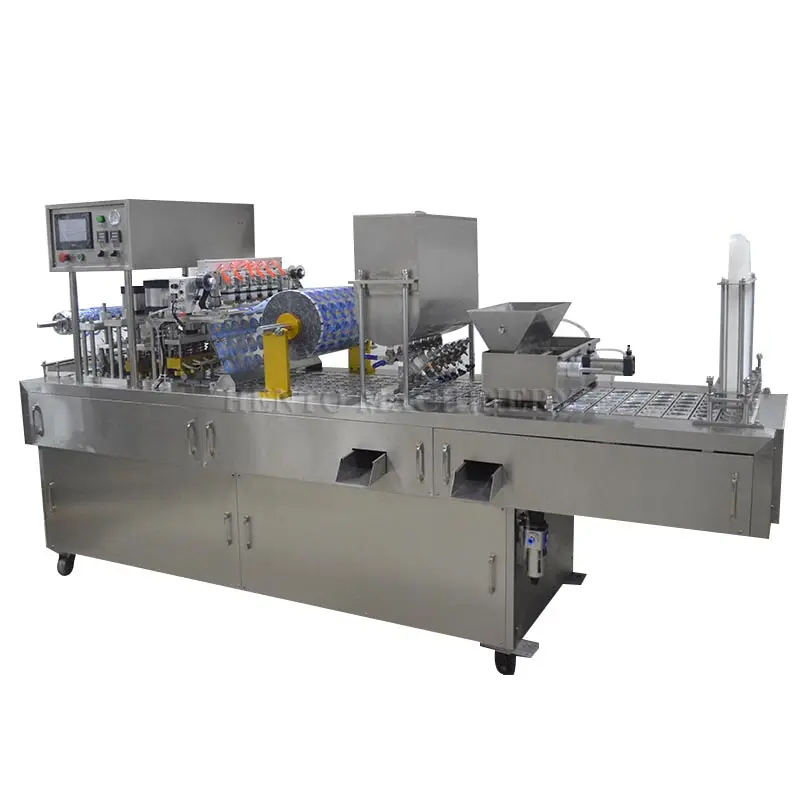 Automatic Volumetric Measuring Cup Powder Packing Machine Cup Filling And Sealing Machine