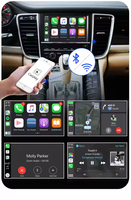 Boîte AI CarPlay 2025 avec CarPlay sans fil et Android Auto pour 911 MACAN Cayenne - Installation par branchement