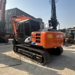 Excavadora Hitachi ZAXIS120 de 12 toneladas, equipo pesado multifuncional ideal para construcción urbana y excavación de zanjas. - Product Image 4