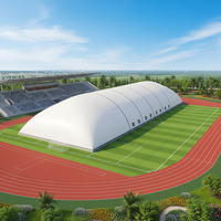 Dômes gonflables autoportants sur mesure pour gymnases, terrains de tennis, de basketball et stades de football – Approvisionnement direct usine