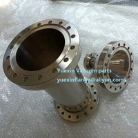 UHV высоковакуумный ISO CF 100 CF40 KF поворотный гибкий фланец прямой Редуктор адаптер соска