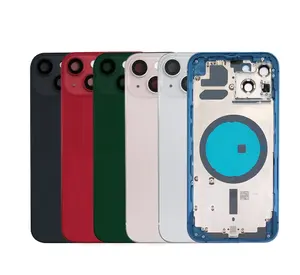 Battery Back Cover housing For iphone 13 13pro 13 mini 13 pro max back cover housing with side buttons