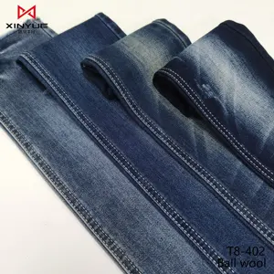 Сырая джинсовая ткань selvedge джинсовая ткань для зимнего сезона lyocell jeans