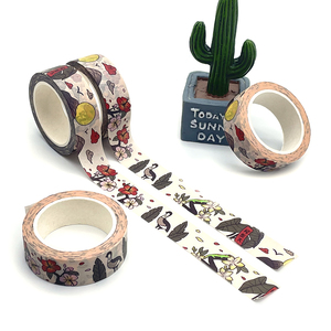 Đa dạng thiết kế tùy chỉnh in logo Thiết kế cá nhân của tự dính Nhật Bản Washi Băng - Product Image 6