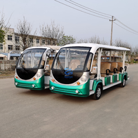 Mini-bus électrique 16 places, nouveau modèle de luxe et bus de tourisme électrique grand format pour passagers, également adapté aux transport de marchandises.