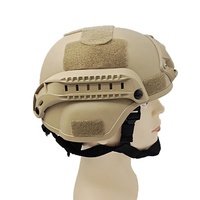Casque Tactique Protecteur Personnalisé Yakeda FAST MICH Noir pour Équipement Tactique d'Entraînement