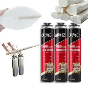 Adhesives Soudal Polyurethane Sealant Electrical Fiber Fix Spray Cheap Fireproof PU Foam Fire Resistant Chemical