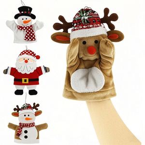 Factory Direct Sales Elk Hand Puppet Ce Oem Manufacturers Plush Reindeer Hand Puppet All Series Hand Puppets <b>Large</b> - Product Image 1