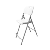 Chaises de jardin pliantes et empilables modernes en plastique blanc, portables pour événements et mariages – Vente en gros à prix abordable