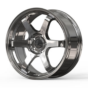 Jantes forgées 5x114.3 5x120 5x112 en alliage d'aluminium 18 19 20 21 pouces, concaves profondes, finition <span class=keywords><strong>noir</strong></span> argent, pour voiture de tourisme - Product Image 2