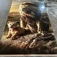 Plaque de marbre PVC UV 3D brillante 1220*2440 3mm 2mm Y Board pour design intérieur – Grande Vente