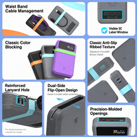 Étui de protection en silicone SIKAI pour CUKTECH 15 Air Super Power Card GaN Power Bank, résistant aux chocs, anti-rayures