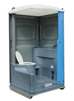 Toilettes en plastique portables de haute qualité et salle de douche Toilettes mobiles pour personnes handicapées Solution de toilette portable pratique