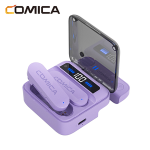COMICA Vimo S-UC 2.4G ไมโครโฟนไร้สาย USB แบบสองช่องสัญญาณ ระบบตัดเสียงรบกวนรอบทิศทาง สำหรับสมาร์ทโฟนและแล็ปท็อป - Product Image 4