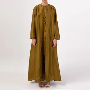islamic clothing custom 2033 designs dubai open luxury abaya femmes robe musulmane women muslim dress