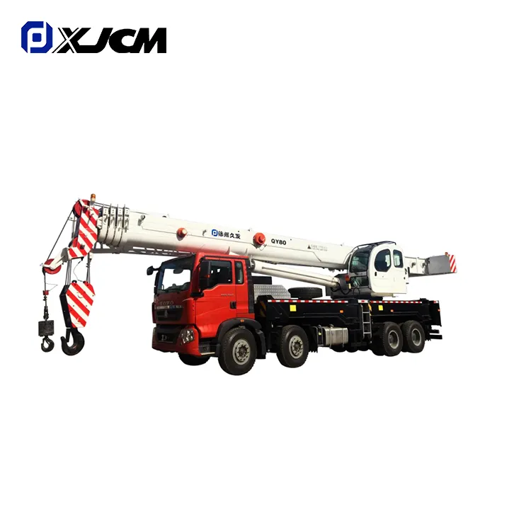 XJCM üretici satış 50 Ton 60 Ton 70 Ton 100 Ton ağır hidrolik mobil kamyon üstü vinç