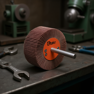 Disco Abrasivo de Láminas Ttake 20x20 mm, Eje de 6 mm, Grano 80, para Pulir - Product Image 3