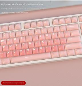 Teclas de perfil CSA US Jelly, acabado mate, preimpresas, de doble capa, PBT+PC para teclado mecánico con interruptores Mx - Product Image 2