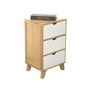 Comodini in Legno Stile Nord Europa, Mobili per Camera <span class=keywords><strong>da</strong></span> Letto, Armadietti Contenitori per Soggiorno, Cassettiere per Ufficio - Product Image 2