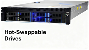 Chasis de Servidor ZHOUZHEN 2U 8 Bahías RMC2108-670-HS, Profundidad de 670 mm, 8*3.5/2.5 - Product Image 2