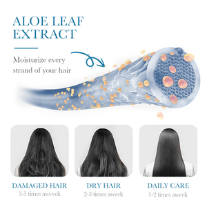 Champú y Acondicionador para el cuidado del cabello, anticaspa, alivia la picazón, aloe vera - Product Image 4